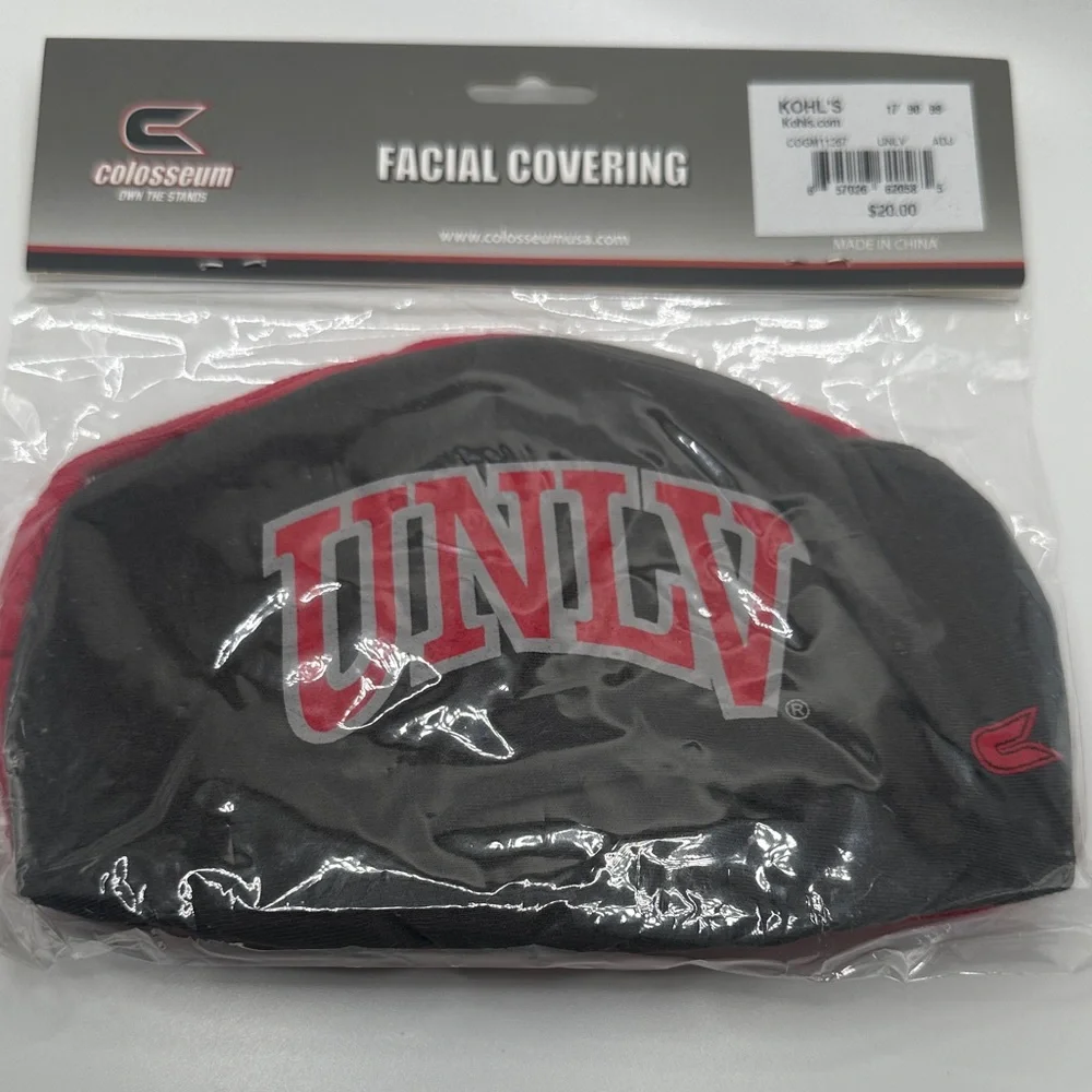 Colosseum Red UNLV Facial Covering